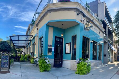 Le Sud Exterior for Le Sud's Fifth Anniversary Celebration