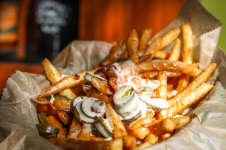 Loaded Crack Fries for HopCat Chicago's New Happy Hour Specials
