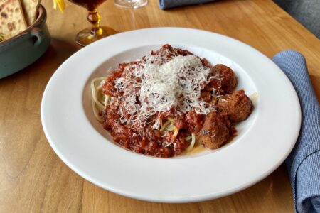 Mordecai Spag Meatballs1 for Mordecai Chicago Celebrates National Pasta Day, October 17th