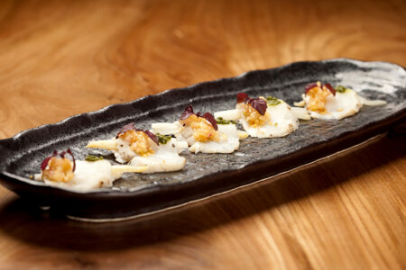 Otter Escolar Tataki for Roka Akor’s Titanic Inspired Menu Available for Limited Time Only