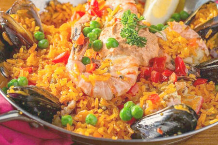 Paella Prix Fixe for 3 Course $25 Paella Dinner at La Celia Latin Kitchen