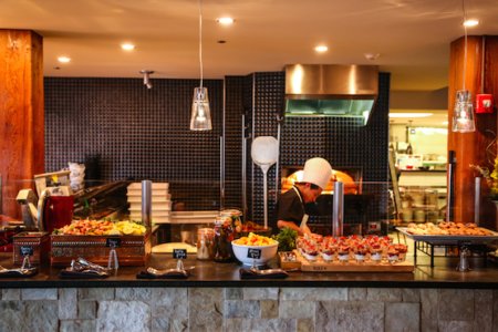 Pinstripes Brunch for Mother’s Day Brunch Buffet & Flowers at Pinstripes