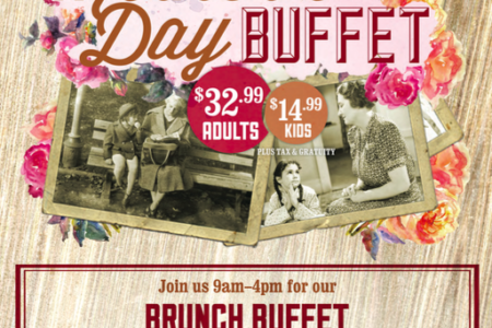 Rh Mothers Day for Celebrate Mother’s Day with a BBQ Brunch Buffet at Rack House