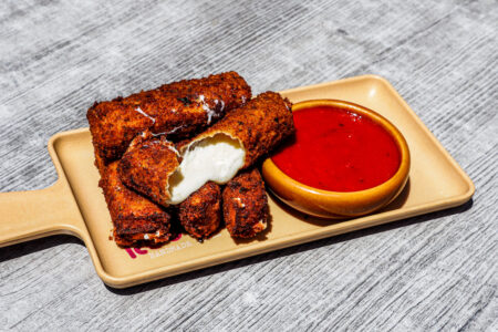 Roots Pizza Mozzarella Sticks for Roots Pizza Announces Sale of Millionth Mozzarella Stick, Winner Gets Free Mozzarella Sticks for a Year