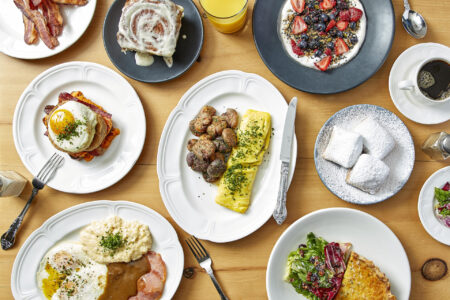 Roux Flat Lay for Roux, a Southern Diner, Now Open in Hyde Park