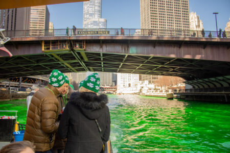 Seadog St Pats River 131 for St. Patrick's Day Happenings in Chicago