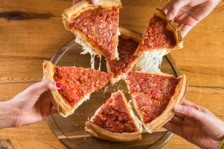 Sharing A Deep Dish 1 for Giordano’s Celebrates 50th Anniversary with Tribute to its Chicago Origins