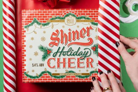 Shiner Holiday Cheer 2024 for Mac's Wood Grilled is Open Christmas Night