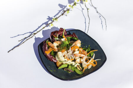 Shrimp Salad 1 for Avli On The Park Announces Chef