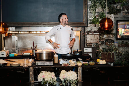 Siena Tavern Fabio Live 102 for Summer in Siena Culinary Experience at Siena Tavern, August 4th