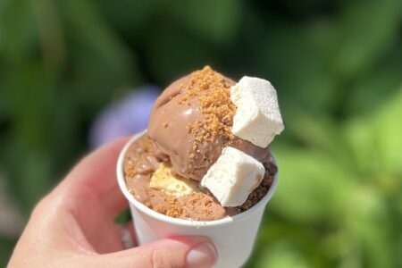 Smores Sundae for Ice Cream Pop Up and Fundraiser at Katherine Anne Confections, September 17th