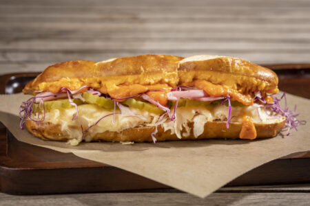 Spicy Chicken Melt 3 for Where to Find the Best Sandwiches for National Sandwich Month this August