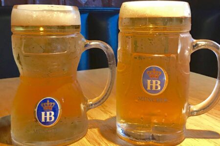 Steins for Oktoberfest at Tuman’s Tap & Grill