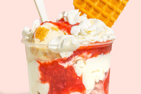 Strawberry Parfait 2024 Studio 5 1 for Jeni’s Launches LTO Strawberry Shortcake Ice Cream Parfait