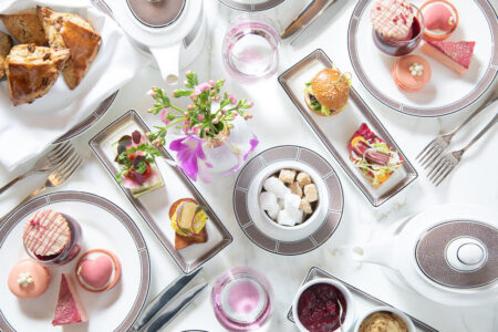 Tea At The Langham Spread for The Langham, Chicago Introduces New Seasonal Afternoon Tea Theme for Summer