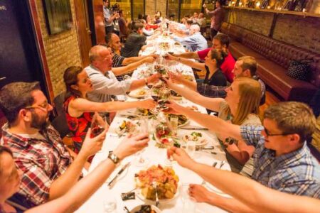 The Bristol Private Dining Room 10 for Chimney Rock Wine Dinner at The Bristol