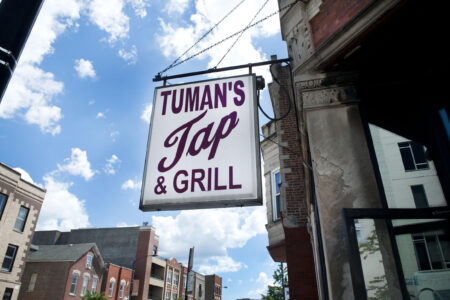 Tumans Tap Grill Sign for 4th of July Weekend at Tuman’s Tap & Grill