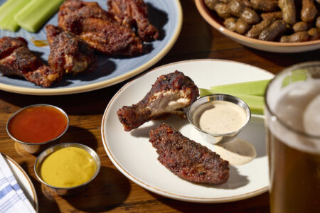 Wings for Briny Swine Smokehouse & Oyster Bar Opens in Chicago