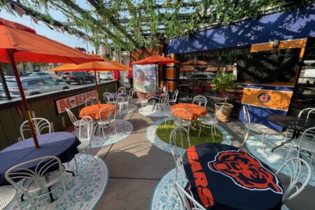 Bears 3 for Neon Gardens Presents Chicago Bears Patio Pop Up