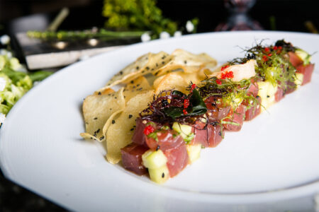 bedford anniv 0001 Ahi Tuna Poke for The Bedford Celebrates 5th Anniversary All Week Long