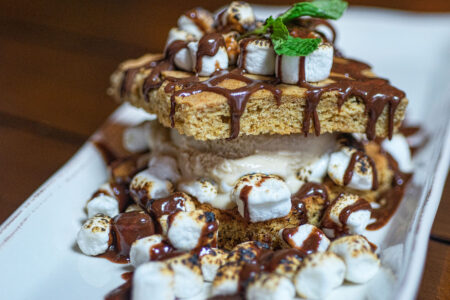 brass monkey 0001 BM Smores for Fish Styx, Cheese Balls & TV Dinners: The Brass Monkey Has the Menu of Your Dreams