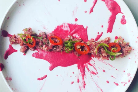 Dandy Crown Halloween 2022 0000 Sacrificial Lamb Dish At Black Lagoon for Black Lagoon Pop Up at The Dandy Crown