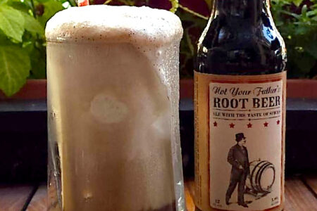grown up root beer float at cactus crop for "Grown Up" Root Beer Floats on National Root Beer Float Day