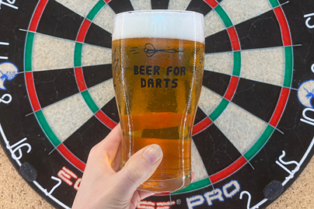 Image002 1 for Flight Club Launches Beer for Darts with Off Color Brewing