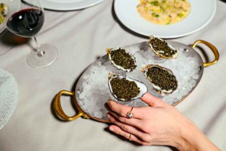 Maple Ash 9819 Web for Where to Celebrate in Luxury for National Caviar Day, July 18th