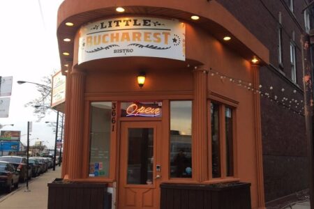 Outside for Little Bucharest Bistro Serves Up More Stuffed Cabbage before Closing Permanently
