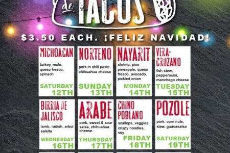 pastedImage for 12 Days of Tacos! Barbakoa Tacos and Tequila