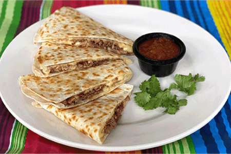 Quesadilla Small Tumans for Derby de Mayo at Tuman’s Tap & Grill