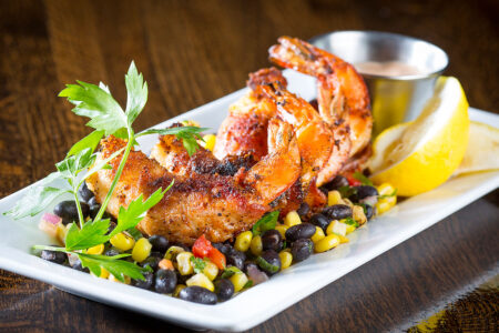 rack house 0001 jumbo bacon wrapped cajun shrimp for Rack House (Arlington Heights) Rolls Out New Menu in Celebration of Two Years