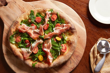 roberts pizza 0001 RPC Prosciutto Arugula 01 for Pizza and 50% Off Bottles of Wine at Robert's Pizza Company