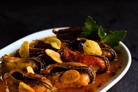 Smoked Mussel Conserva for Eat Well Hospitality's Doug Psaltis and Hsing Chen to Open Asador Bastian in March