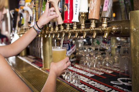 Tap Beers Cropped for Christmas Eve at the Dark Horse Tap & Grille