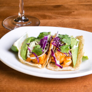 c chicago 0003 Shrimp Taco with The Shark Bite cocktail for C Chicago Introduces New Shark Bar Menu (sorta)