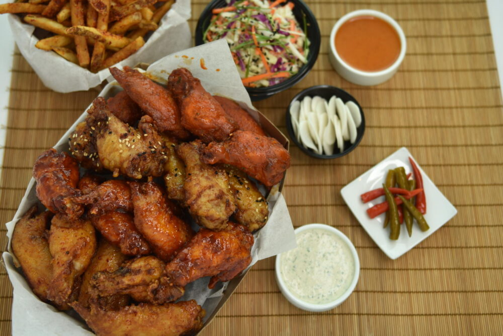 Copy Of All Bone In Wings W Sides 1 for Where and How to Celebrate Barbecue Month in May