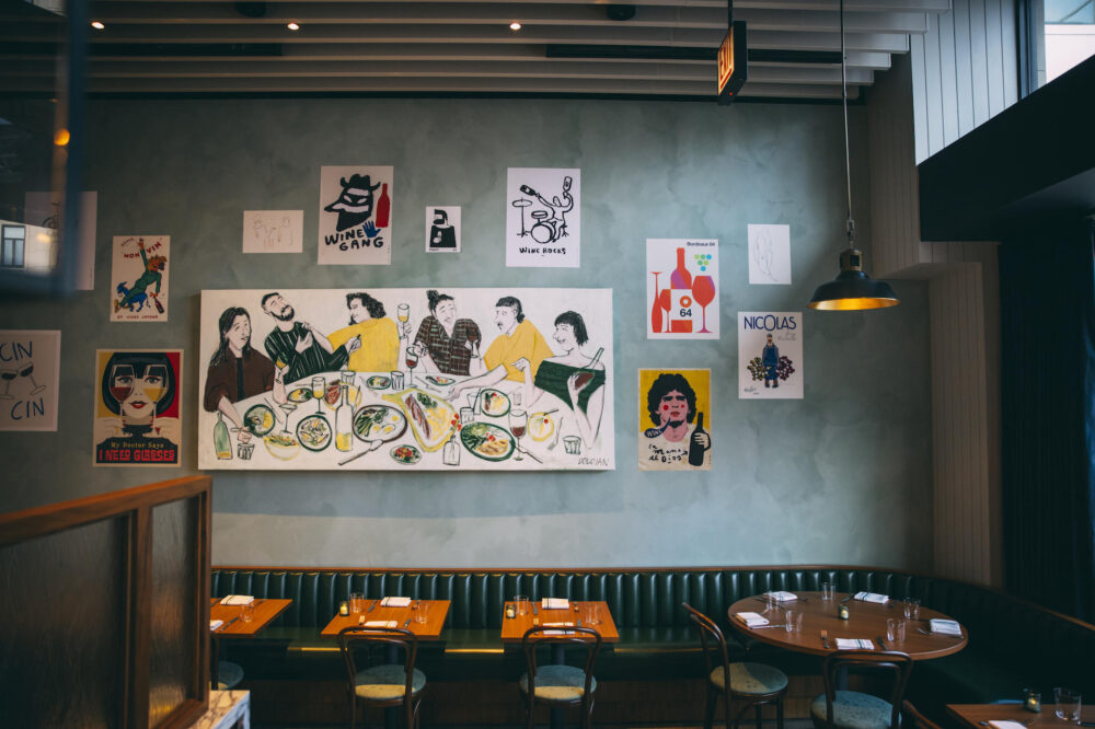 Dining Room Back Wall for Where to Take the Gals for Galentine's Day