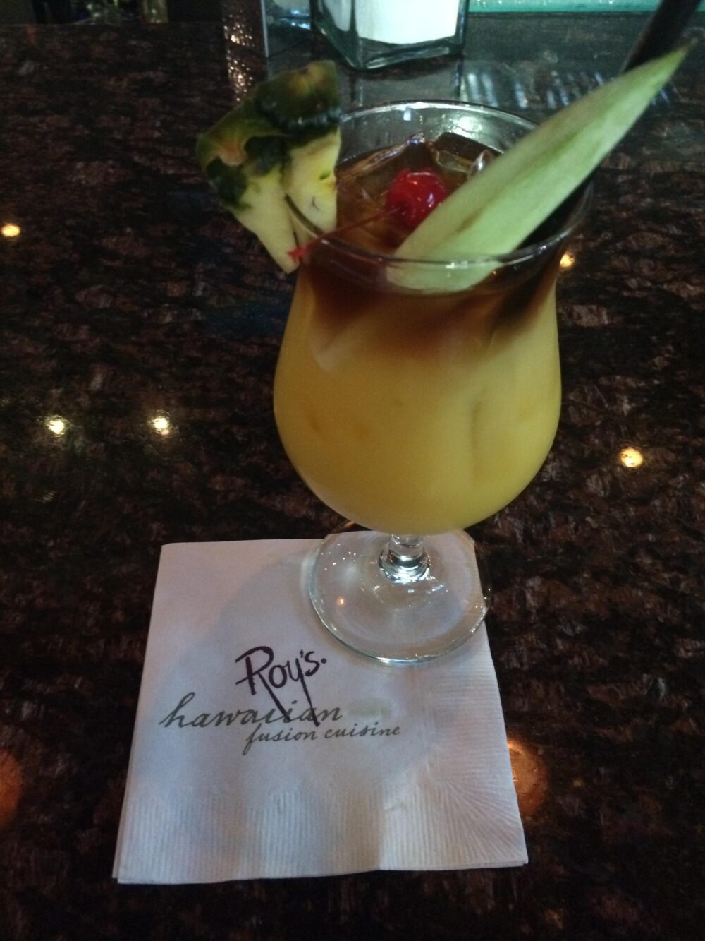 Make sure to order a Mai Tai to complete your Hawaiian experience! for Taste the Hawaiian Islands with Roy’s