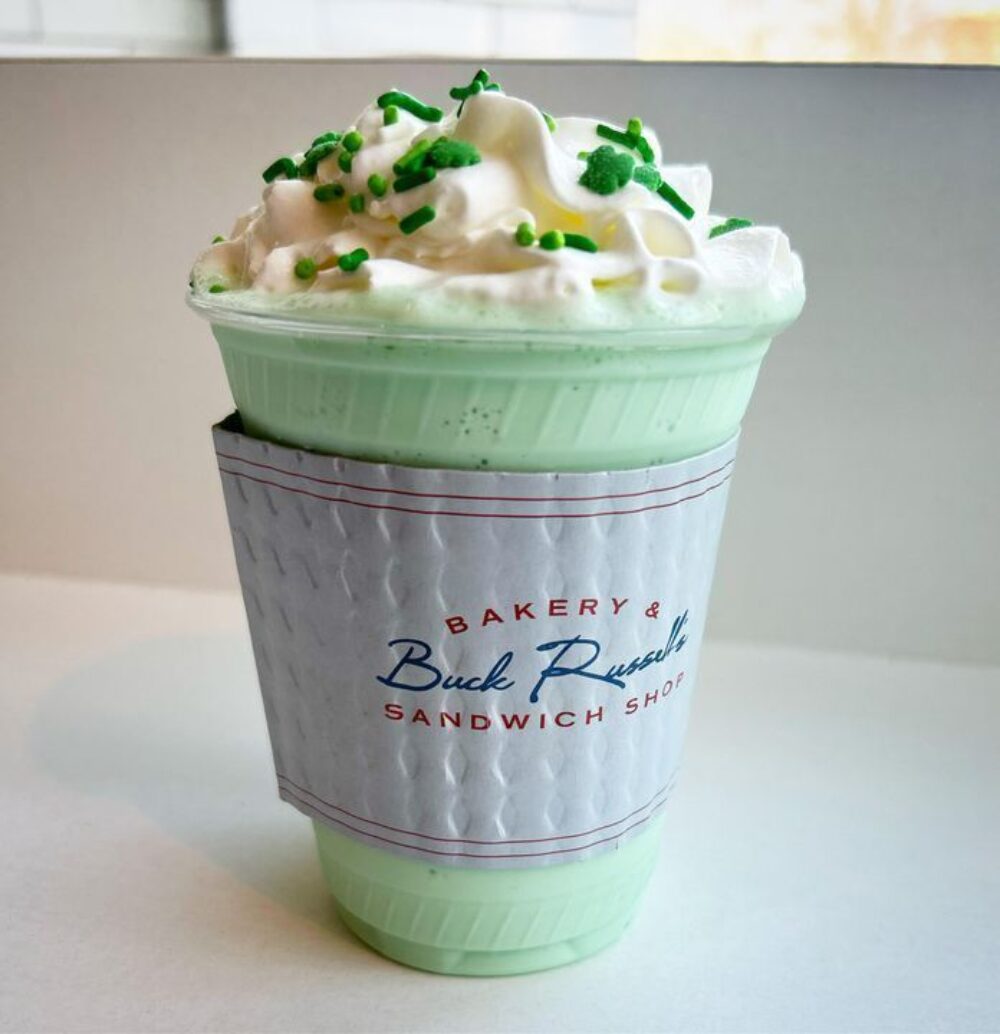 Buck Russells Shamrock Shake for Where to Party for St. Patrick's Day 2026