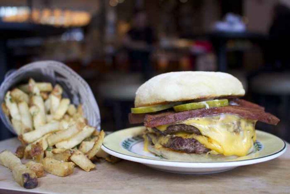 BurgerRoyale2 for The Breakfast Royale at Cochon Volant Brasserie