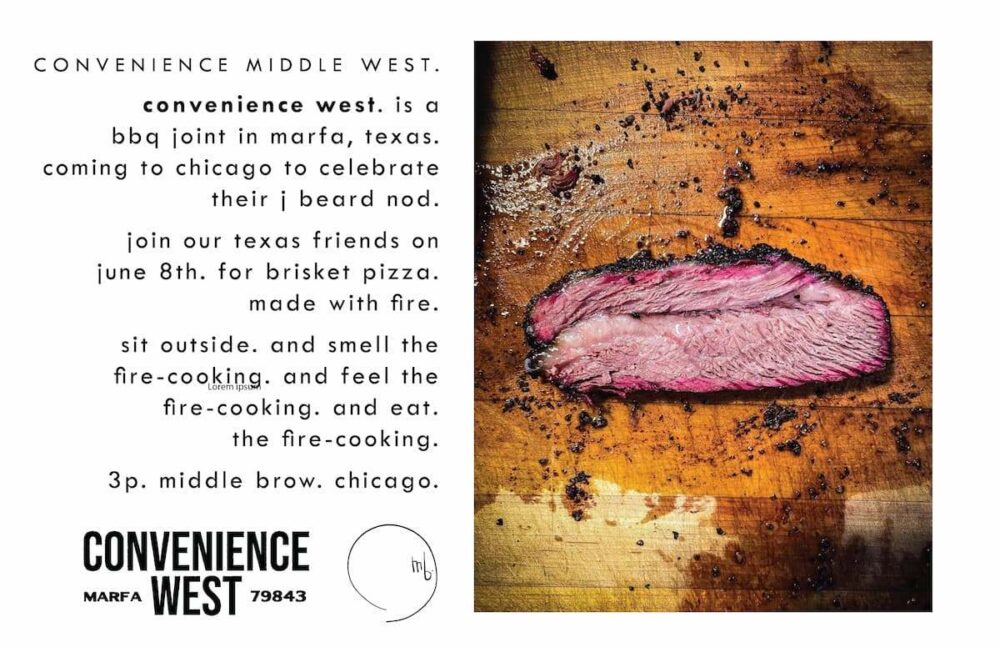 Convenience Middle West for Chicago Welcomes the 2024 James Beard Awards with Ancillary Celebrations