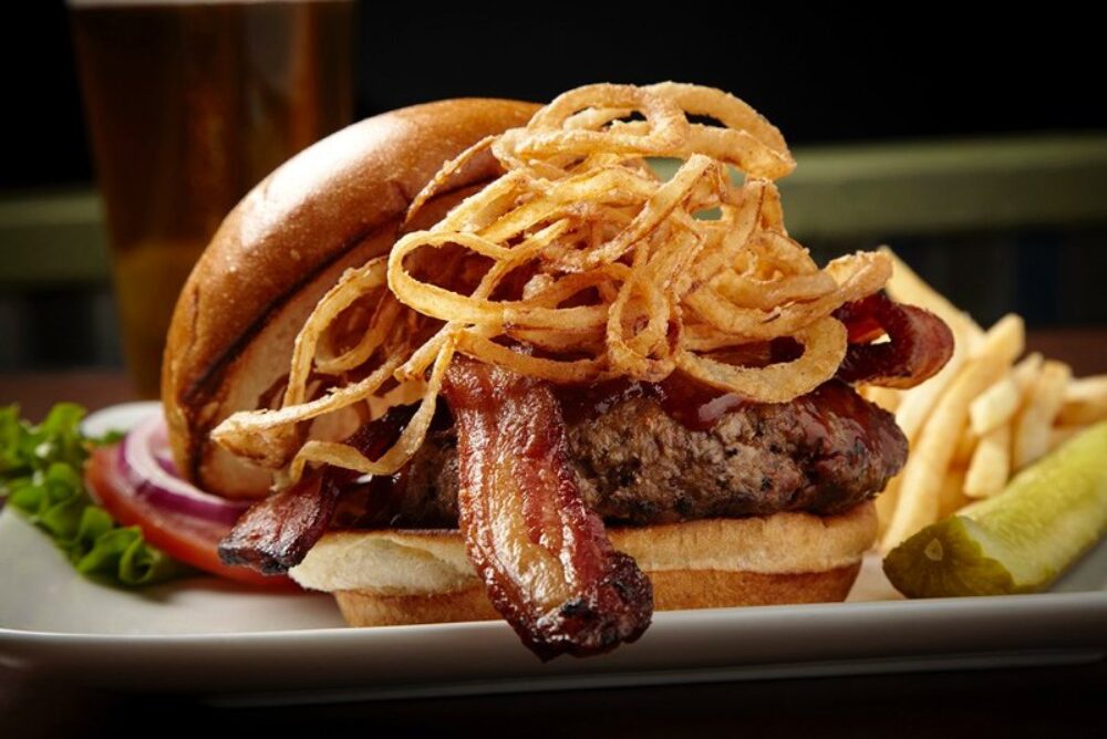 CactusBar 031511 BurgerLR for Pollyanna Tap Takeover at Cactus Bar and Grill