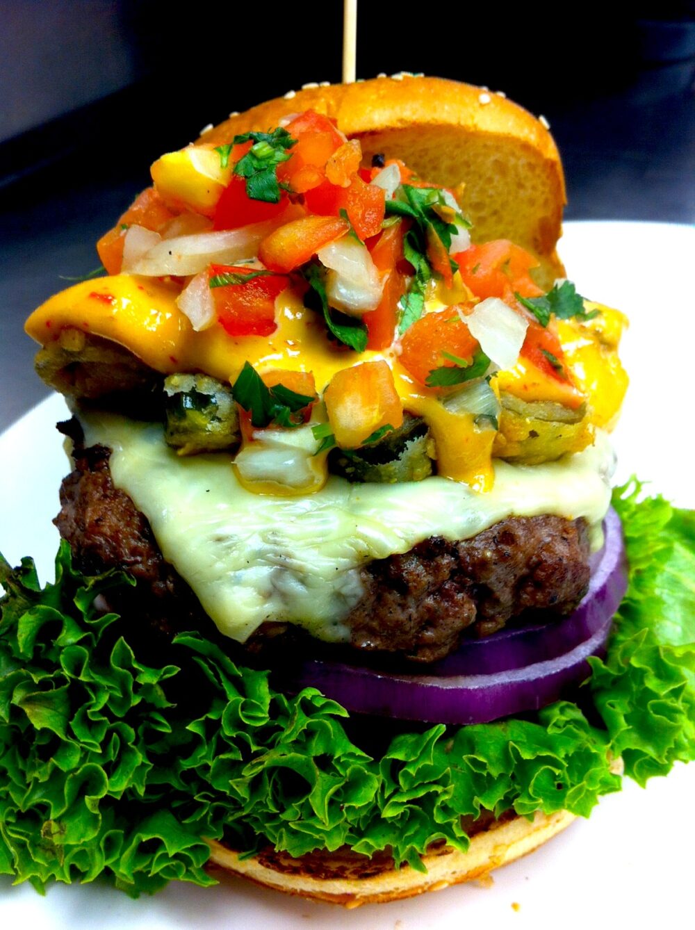 Carlitos Way Burger Happ Inn for National Burger Month at The Happ Inn