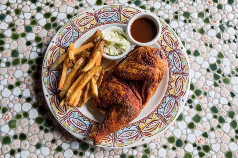 Slow Roasted Half Chicken