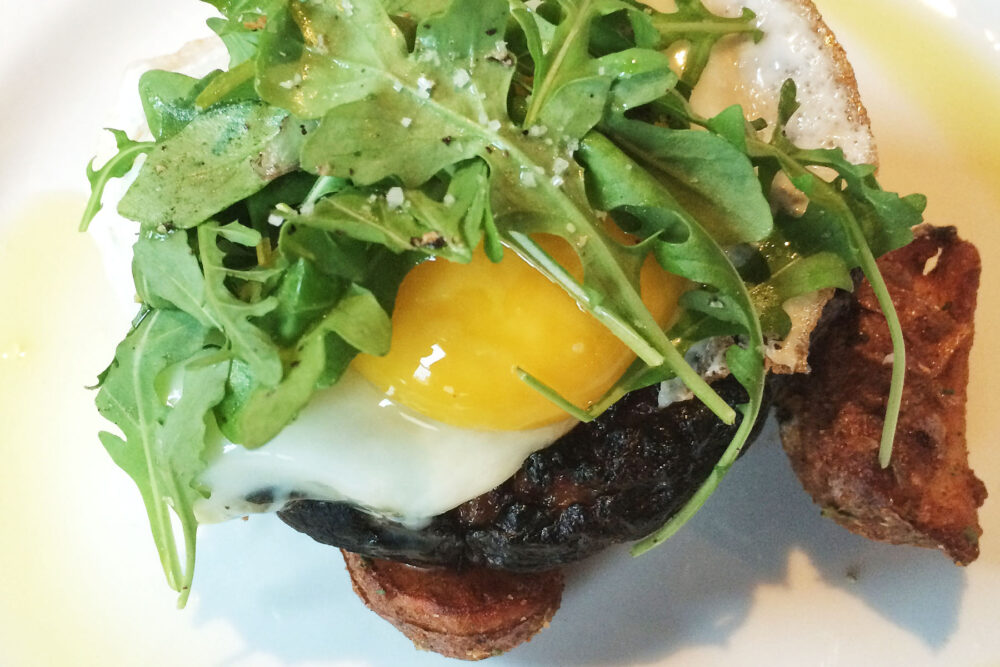 Banger Stuffed Portabella