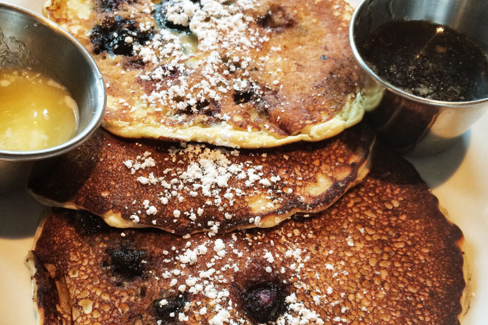 Lemon Blueberry Pancakes