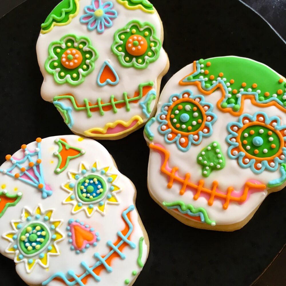 Cocoa Co Skull Cookies for Halloween Parties & Events in Chicagoland