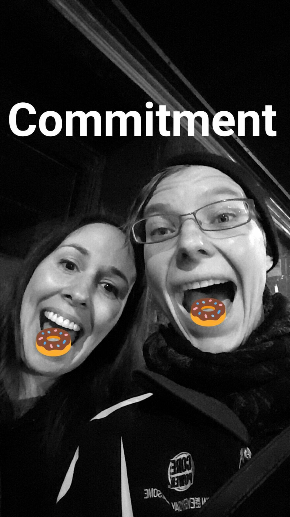 Donut commitment Lauren Knight